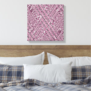 Quantum Physics Liquid Kinetic Painting Canvas Print