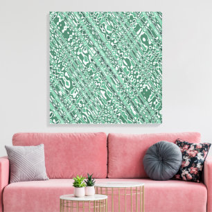 Quantum Physics Liquid Kinetic Painting Canvas Print