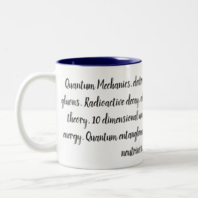Quantum Physics Mug (Left)