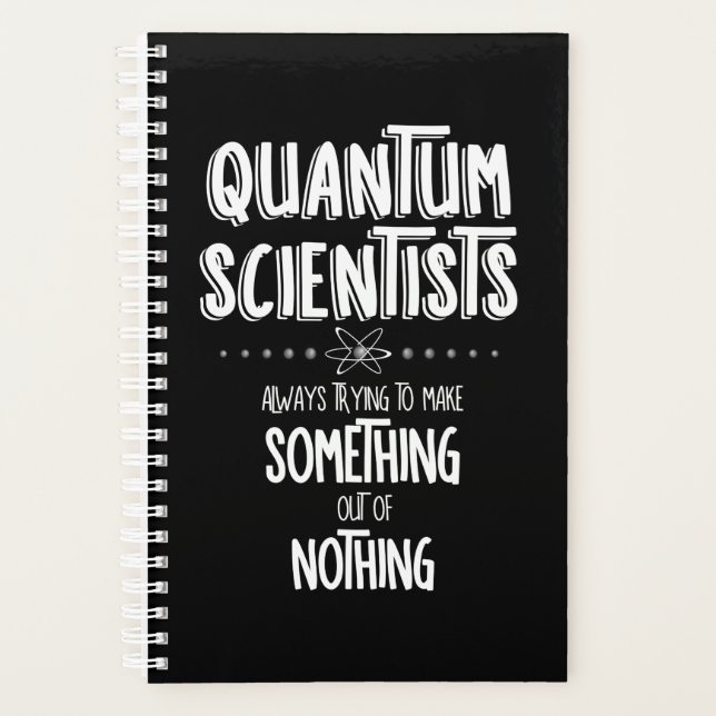 Quantum Scientists Planner (Front)