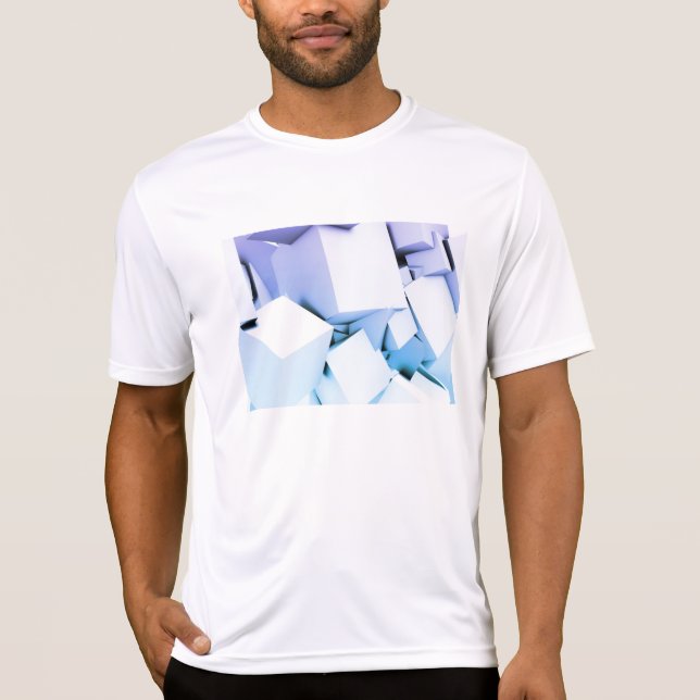 Quantum Technology as a Abstract Concept Art T-Shirt (Front)