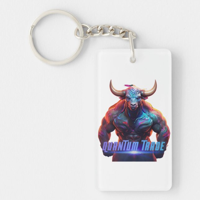 Quantum Trade Keychain (Front)
