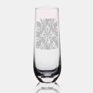 Quantum Verse - Prismatic Starburst Wine Glass