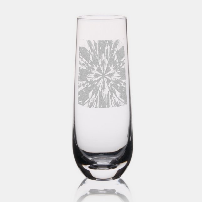 Quantum Verse - Prismatic Starburst Wine Glass (Glassware)