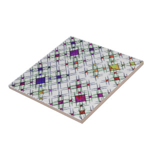 Quantum Weave Ceramic Tile