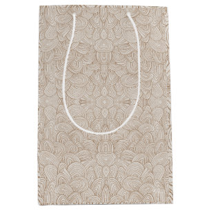 Quantumn Weave - Warm Neutral Medium Gift Bag