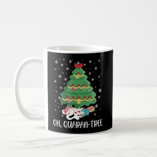 Quaran_Tree Christmas 2020 Funny Quarantine Christ Coffee Mug