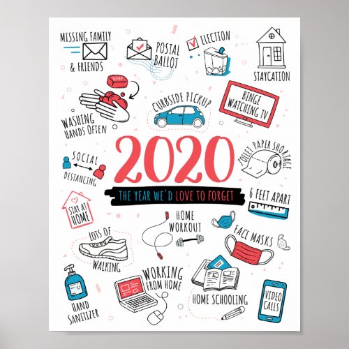 Quarantine 2020 Commemorative Poster