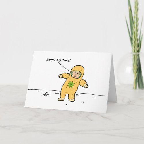 Quarantine Birthday Card _ Funny Self Isolation