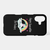 Quarantine Birthday Unicorn rainbow Samsung Galaxy Case (Back Horizontal)