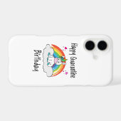 Quarantine Birthday Unicorn rainbow Samsung Galaxy Case (Back Horizontal)