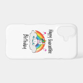 Quarantine Birthday Unicorn rainbow Samsung Galaxy Case (Back Horizontal)