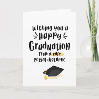 Quarantine Graduation card