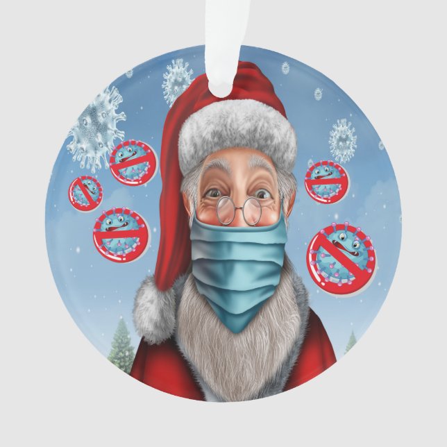 Quarantine Humor - See Back... Ornament (Front)