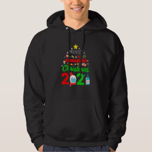 Quarantine Mask Christmas Pajamas Matching Family Hoodie