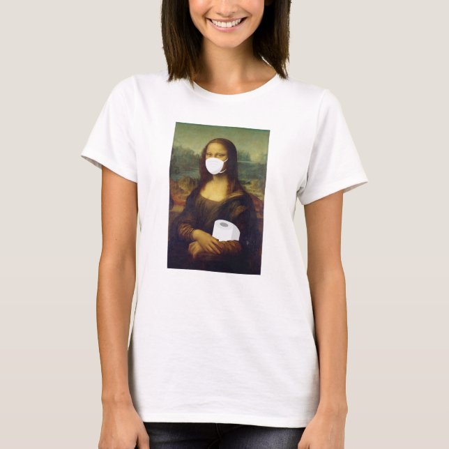 Quarantine Mona Lisa T-Shirt (Front)