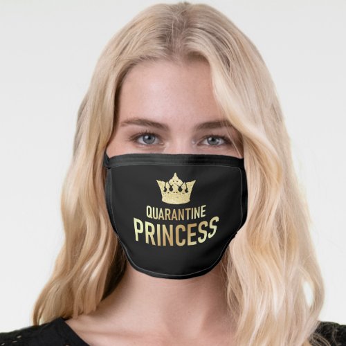 Quarantine Princess Face Mask