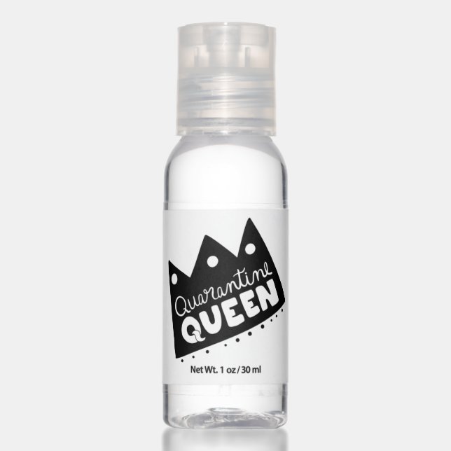 Quarantine Queen Hand Sanitizer (Front)