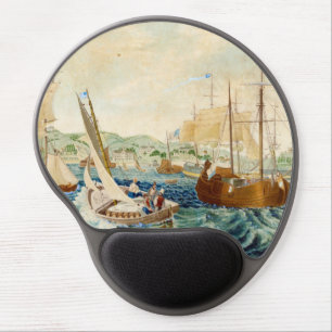 Quarantine, Staten Island 1833 Gel Mouse Pad