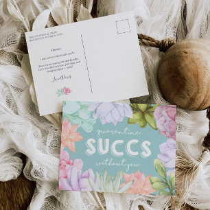 Quarantine Succs Without You   Funny Missing You Postcard