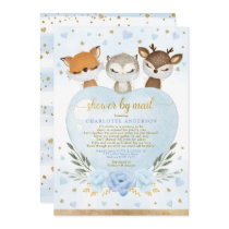 Quarantine Woodland Sweetheart Baby Shower By Mail Invitation