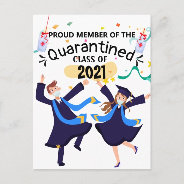 Quarantined Class of 2021 Postcard (Front)