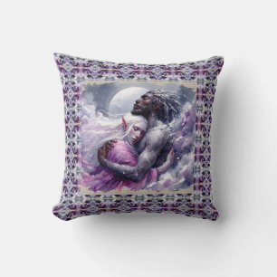 Quaraun & BoomFuzzy - Embrace  Throw Pillow