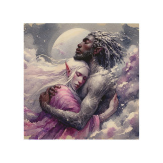 Quaraun & BoomFuzzy - Embrace Wood Wall Art