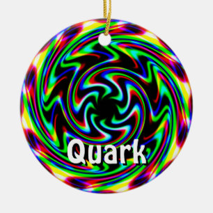 Quark (Change the Words) Ceramic Ornament
