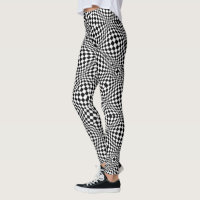 Quark Op Art Black and White
