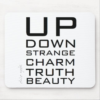 Quark Quark Quark! mouse pad