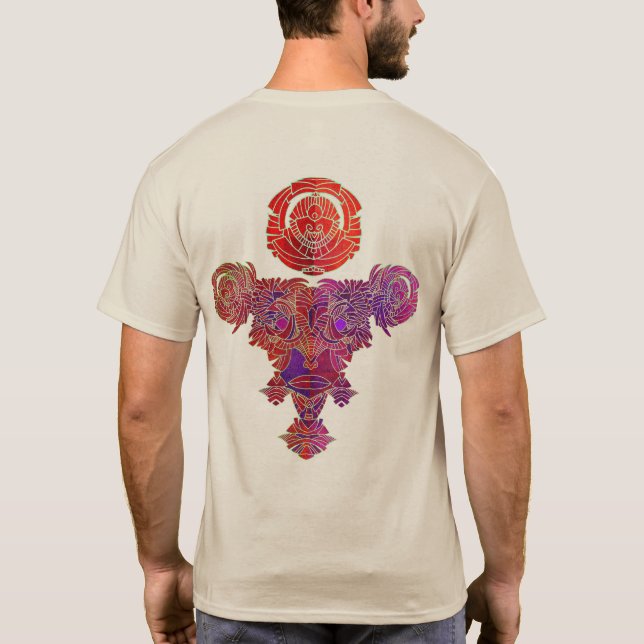 Quarrel and Fall Reverse T-Shirt (Back)