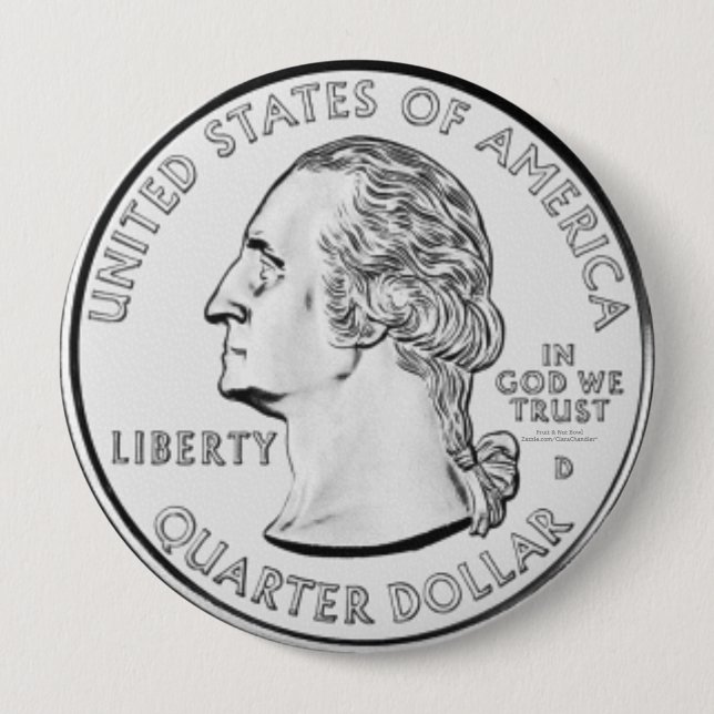 Quarter Button (Front)