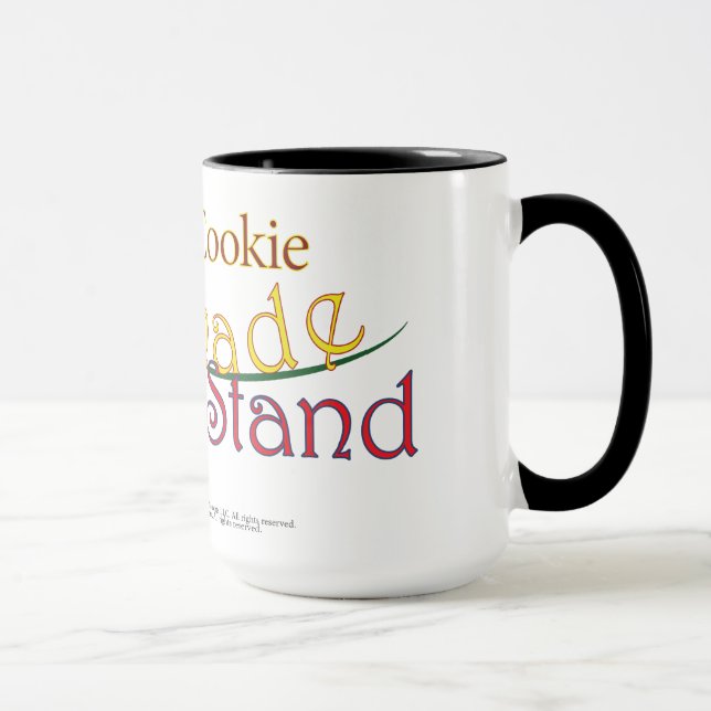 Quarter Cookie Lemonade Stand Mug (Right)