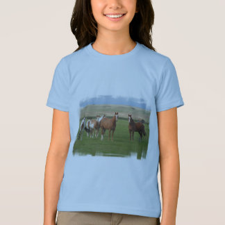 Girls Horse T-Shirts & Shirt Designs | Zazzle