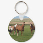 Quarter Horse Herd Keychain