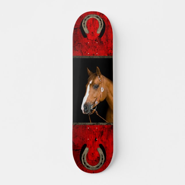 Quarter Horse Skateboard (Front)