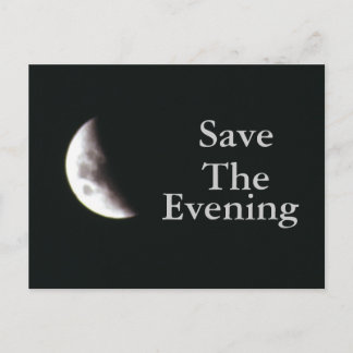 Quarter Moon Postcard