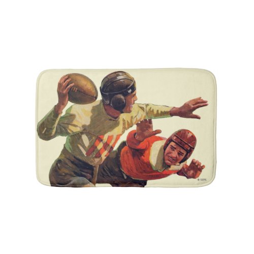 Quarterback Pass Bathroom Mat