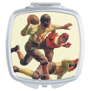 Quarterback Pass Mirror For Makeup by PostSports at Zazzle