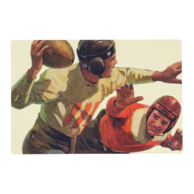 Quarterback Pass Placemat (Front)
