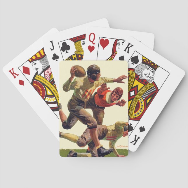 Quarterback Pass Poker Cards (Back)