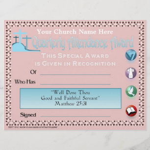 Quarterly Attendance Award