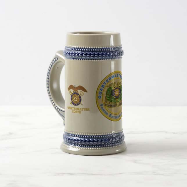  Quartermaster Corps   Beer Stein (Front Left)