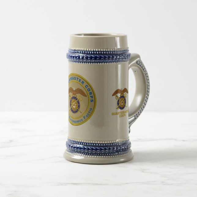  Quartermaster Corps   Beer Stein (Front Right)