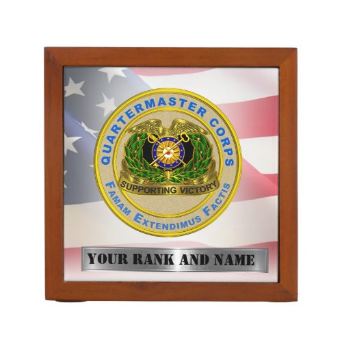 Quartermaster Corps  Desk Organizer