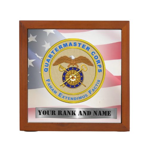 Quartermaster Corps  Desk Organizer