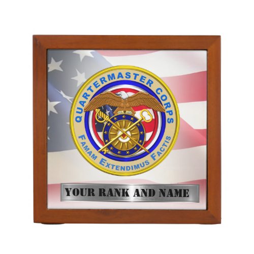 Quartermaster Corps  Desk Organizer