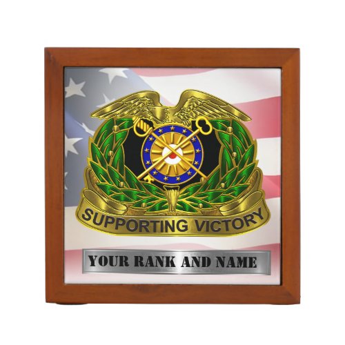 Quartermaster Corps  Desk Organizer
