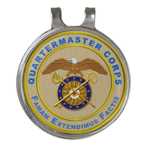 Quartermaster Corps Golf Hat Clip